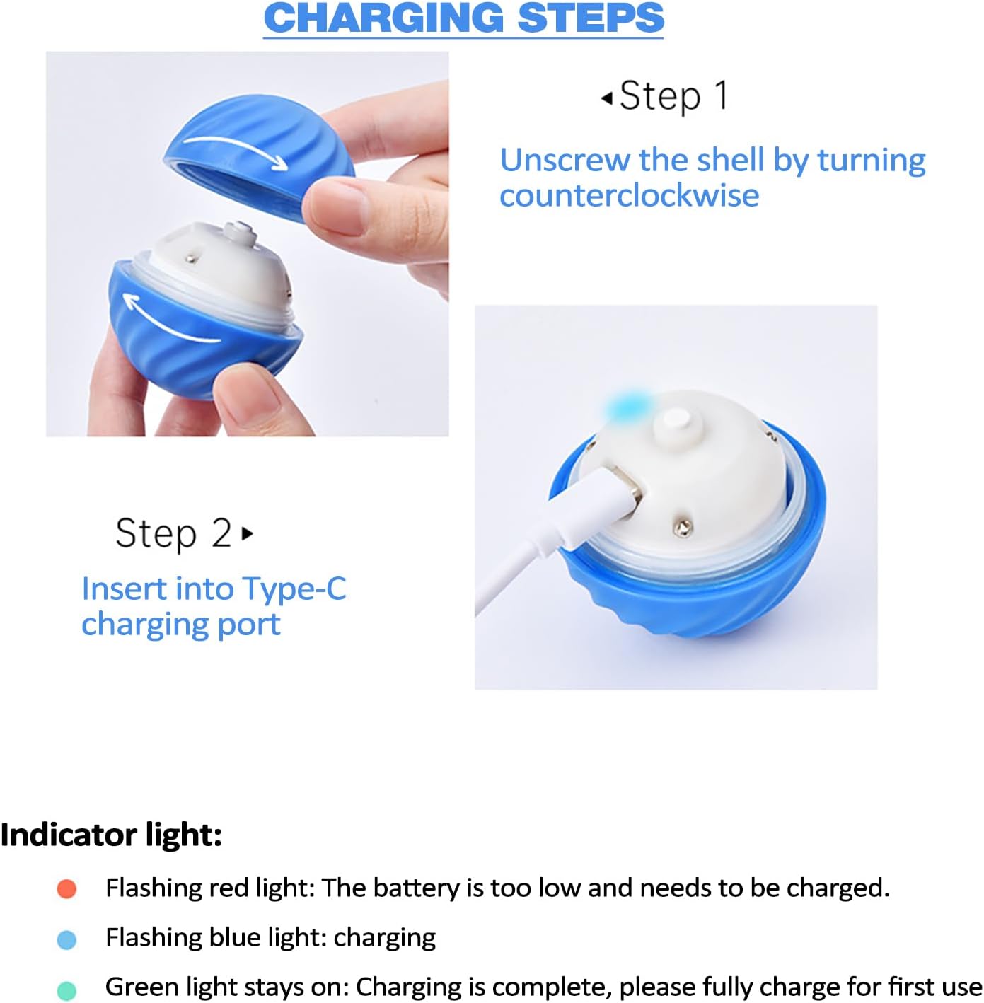 Pet Smart Toy Automatic Bouncing Ball