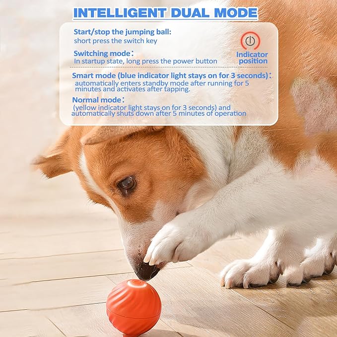 Pet Smart Toy Automatic Bouncing Ball